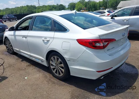 2017 Hyundai Sonata Sport from USA, damaged, VIN 5NPE34AF6HH503084